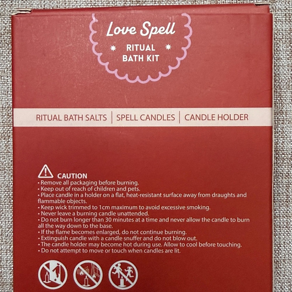Love Spell Ritual Bath Kit - Picture 2 of 4